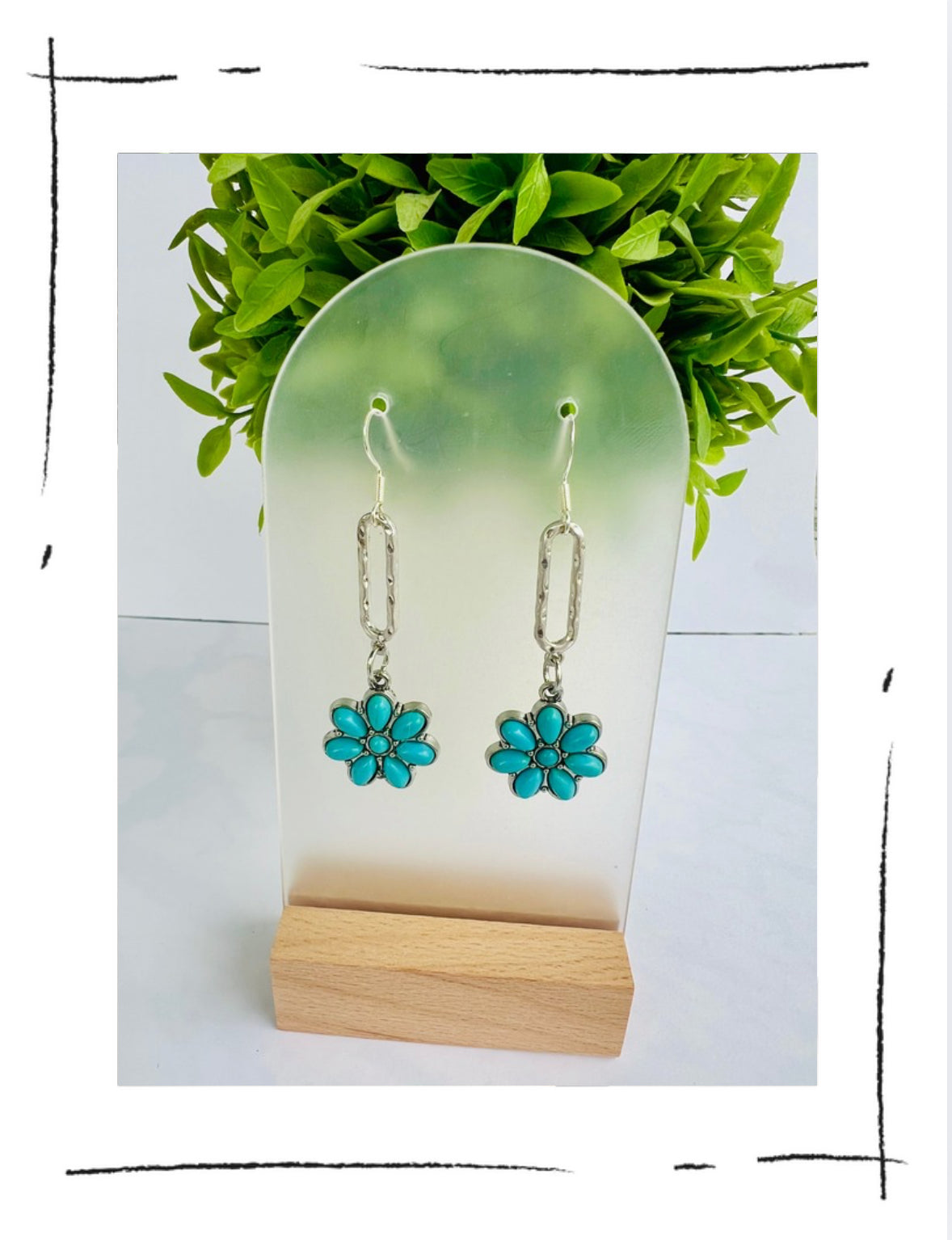 Turquoise flora