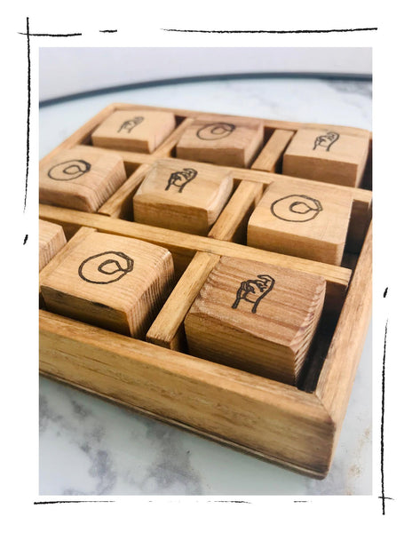 Pre-order American Sign Language Tic Tac Toe