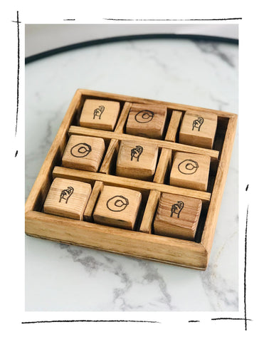 Pre-order American Sign Language Tic Tac Toe