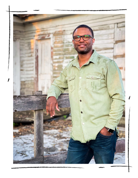 Men ripped denim button shirt