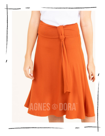 Side sash skirt