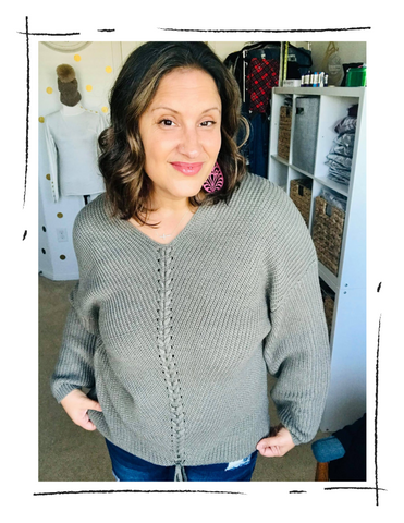 Olive pullover